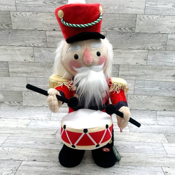 Brand NWT Hallmark Joke-Crackin' 15" Nutty Nutcracker w/Sound & Motion - Picture 1 of 9